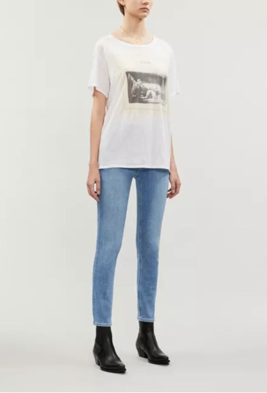 PAIGE DENIM Hoxton Ankle Skinny Denim Jean in Hot Toddy Light Wash // 28